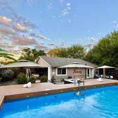 Hot Tub | Pool | Outdoor Movie Lounge | Spa Shower