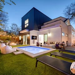 Downtown Designer Estate | Heated Pool/Spa+Theater