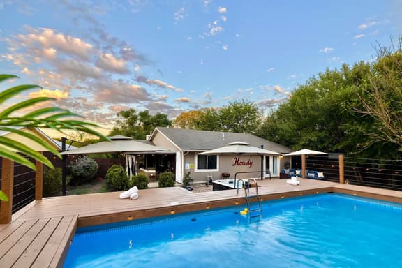 Hot Tub | Pool | Outdoor Movie Lounge | Spa Shower - Image 1